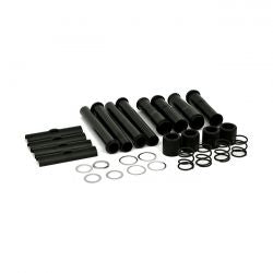MCS Complete Evo B.T. Pushrod Cover Kit. Black