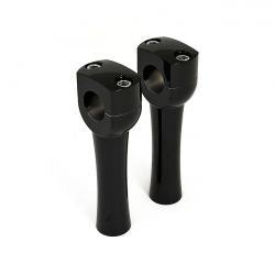 MCS Dighton 5" Domed Risers. Black