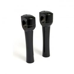 MCS Dighton 6" Domed Risers. Black