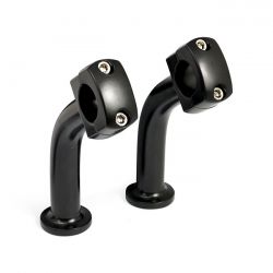 MCS Domed Pullback Riser Set. 5" Rise. Black