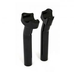 MCS Forged Aluminum Risers Pullback, 7" Rise. Black