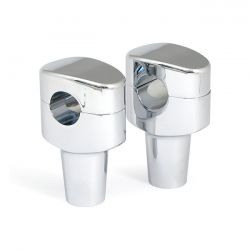 MCS Widow Riser Set. 3" Rise. Chrome