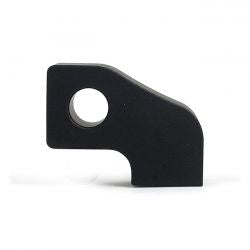 MCS Custom Headlamp Mount Block. Angled. Black