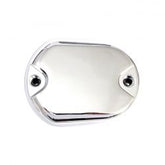 MCS Handlebar Master Brake Cylinder Cover. Chrome