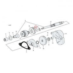 MCS Retaining Ring, Starter Shaft