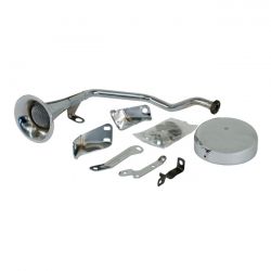 MCS Early Style Trumpet Horn Kit. 6-Volt. Chrome