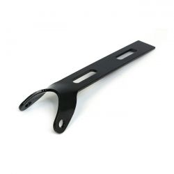 MCS Universal Solo Seat Hinge, Round Mount. Black