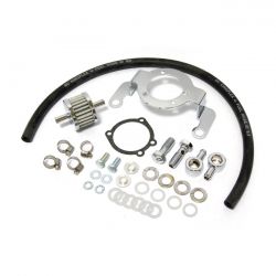 MCS Air Cleaner Adapter Bracket Kit. Chrome