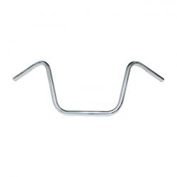 MCS Apehanger Handlebar, 12" Rise, 1" Chrome