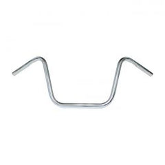 MCS Apehanger Handlebar, 12" Rise, 1" Chrome