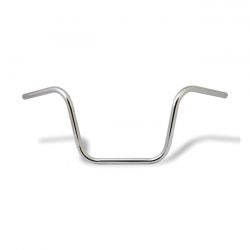 MCS Apehanger Handlebar, 12" Rise, 1" Chrome