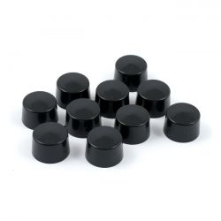 MCS Smoothtopps, Push-On Bolt Cover Set. Black