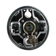 MCS Rear Hydraulic Brake Backing Plate, Chrome