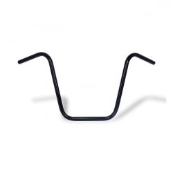 MCS Apehanger Handlebar, 16" Rise, 1" Black
