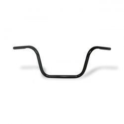 MCS Apehanger Handlebar, 10" Rise, 1" Black