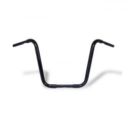 MCS 1-1/4" Buffalo Apehangers, 16" High, Black