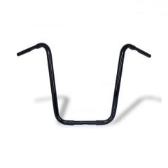 MCS 1-1/4" Buffalo Apehangers, 20" High, Black