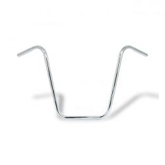 MCS Apehanger Handlebar, 18" Rise, 1" Chrome