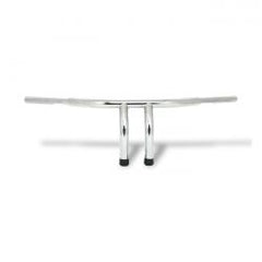 MCS Fat 1-1/4" Tiller Bar, 8" Rise, Chrome
