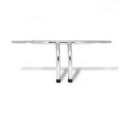 MCS Fat 1-1/4" Tiller Bar, 12" Rise, Chrome