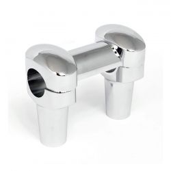 MCS Widow Riser Set. 3" Rise. Chrome