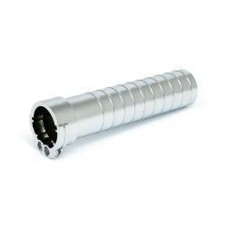 MCS OEM Style Throttle Sleeve, Dual Cable. Chrome