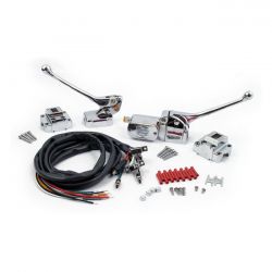 MCS Chrome Handlebar Control Kit