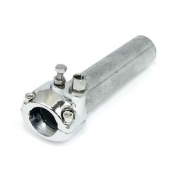 MCS Universal Metal Throttle Grip 1" Handlebars, Chrome