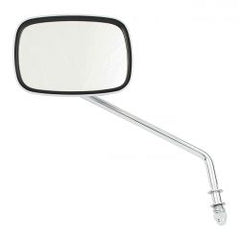 MCS Late OEM Style Mirror, Long Stem, Right Side. Chrome