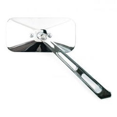 MCS Mirror Rectangular Long Stem Chrome