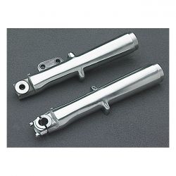 MCS FL Lower Fork Leg Set, Single Disc. Polished