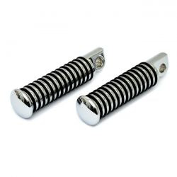 MCS Sundance O-Ring Foot Pegs. Small Diameter. H-D Male Mount