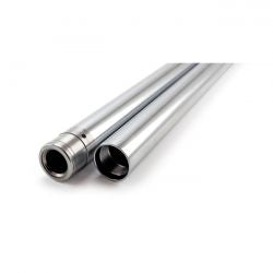 MCS Fork Tubes 39mm, 25-3/8". Show Chrome