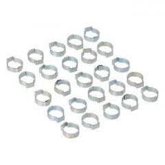 MCS Crimp Hose Clamp, 11/16 (17.53mm) Id. Zinc
