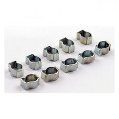 MCS Crimp Hose Clamp, 1/4 (6.35mm) Id. Stainless