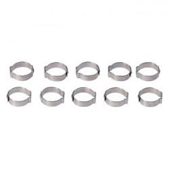 MCS Crimp Hose Clamp, 3/4 (19.05mm) Id. Stainless