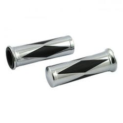 MCS Handlebar Grip Set, Diamond Black Inlay