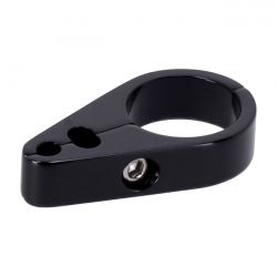 MCS 2-Piece Frame Cable Clamp. Throttle/Idle/Brake. Black