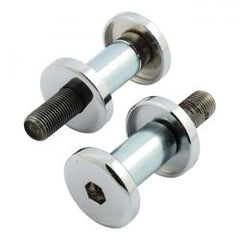 MCS Custom Smooth Riser Mount Kit. Chrome, 1/2-20 Threaded