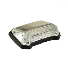 MCS Nitro, Mini Fender Led Taillight. Chrome. Clear Lens
