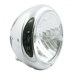 MCS 7" Gladiator FL Style H4 Headlamp. Chrome