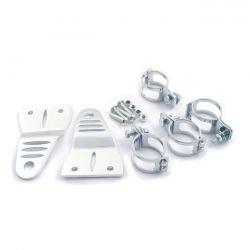 MCS Striker, Slotted Side Mount Headlamp Bracket Assembly. Clear