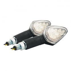 MCS Harpoon, Led Turn Signal Set. 40mm Stem. Black