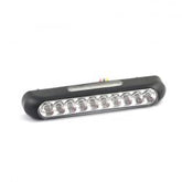 MCS Ledline, Led Taillight. Black. Clear Lens