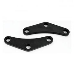 MCS XL Sportster Turn Signal Mount Brackets. Front. Black