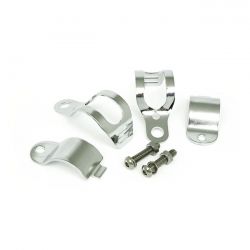 MCS Roper, Turn Signal Fork Mount Kit. 30-45mm. Chrome