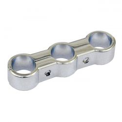 MCS Triple Hose Separator. Chrome
