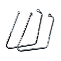MCS Saddlebag Support Kit. Chrome