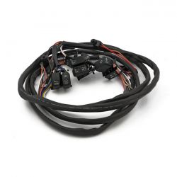 MCS Handlebar Switch & Wiring Kit. Radio. Led. Black