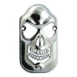 MCS Tombstone Taillight Grill. Skull. Chrome